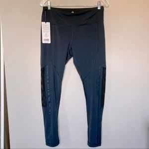 90 Degree by Reflex Black Mesh Legging